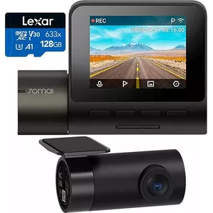 Dash Cam 70mai A200 HDR with RC11 Rear Camera and Lexar 128GB Card