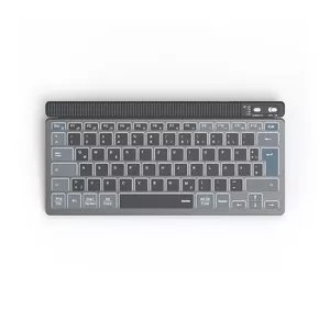 Hama WK-700 Keyboard Home Office Bluetooth QWERTZ German Anthracite Black Blue