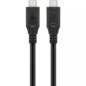 USB cable Goobay 74201 1.5m USB 3.2 Gen 1 USB C Black
