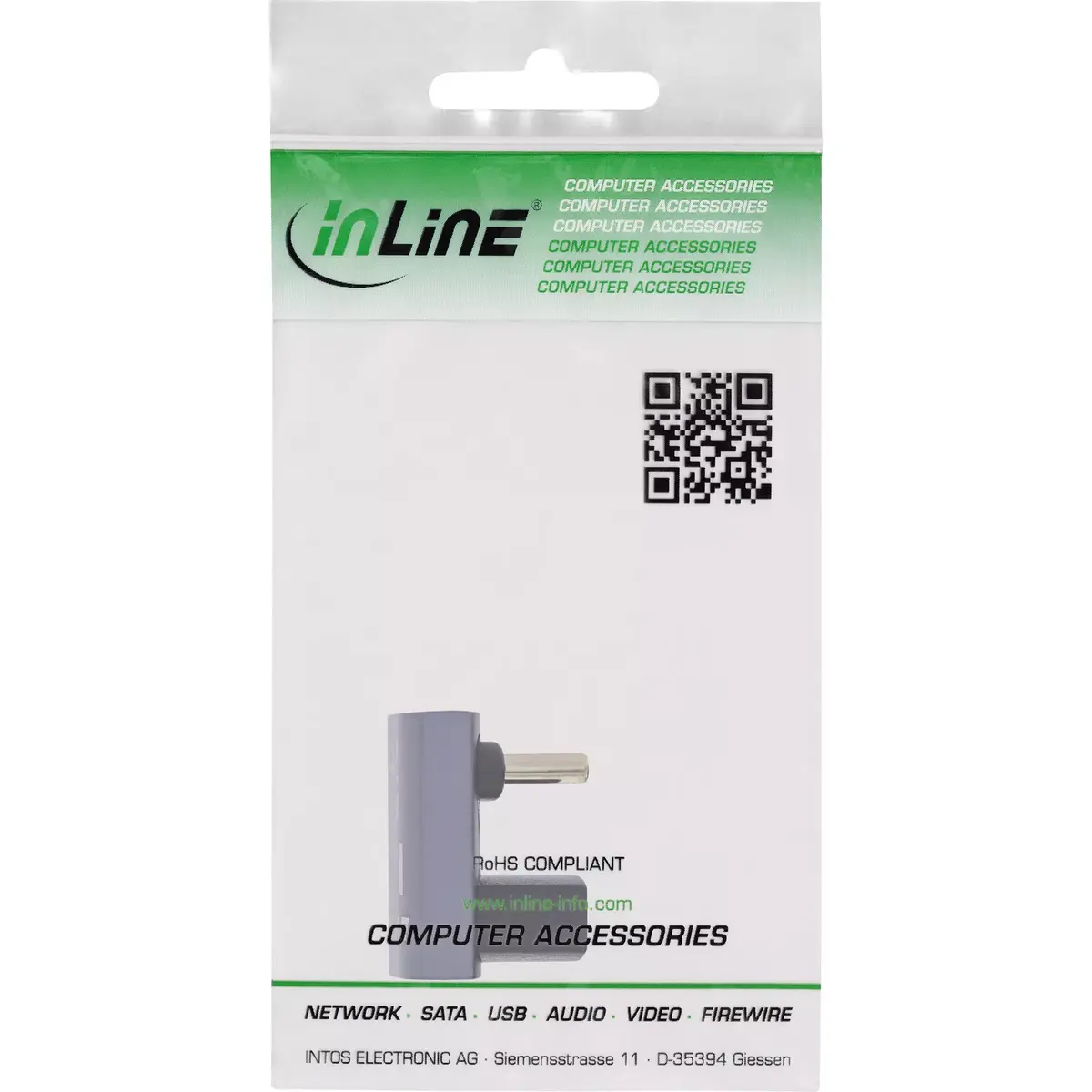 InLine USB4 adapteris USB-C vīrietis/sieviete Photo 3
