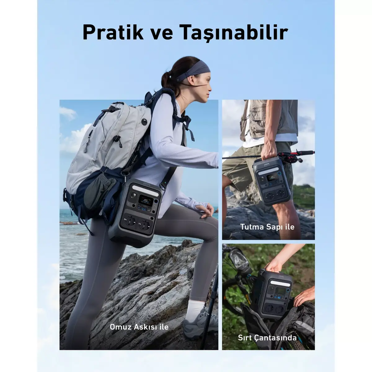 Anker SOLIX C300X pārnēsājama elektrocentrāle Photo 5