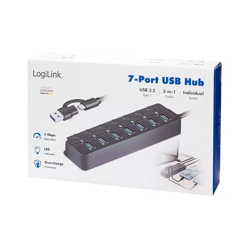 LogiLink USB 3.0 Хаб UA0420 Photo 7