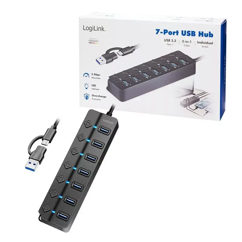 LogiLink USB 3.0 Хаб UA0420 Photo 8