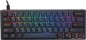 Механическая игровая клавиатура Ducky One 3 Pro Mini — 60%, hot-swap, 8000Hz, RGB, Cherry MX Speed Silver