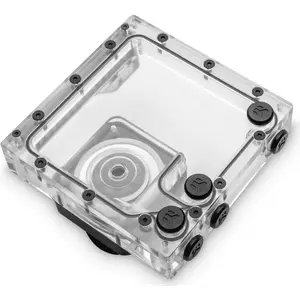 Водяной насос-резервуар ek water blocks EK-Quantum Kinetic3 FLT D5 PWM 140 мм D-RGB, комплект насос+резервуар