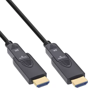 InLine HDMI AOC cable Ultra High Speed HDMI 8K4K detachable plug 30m