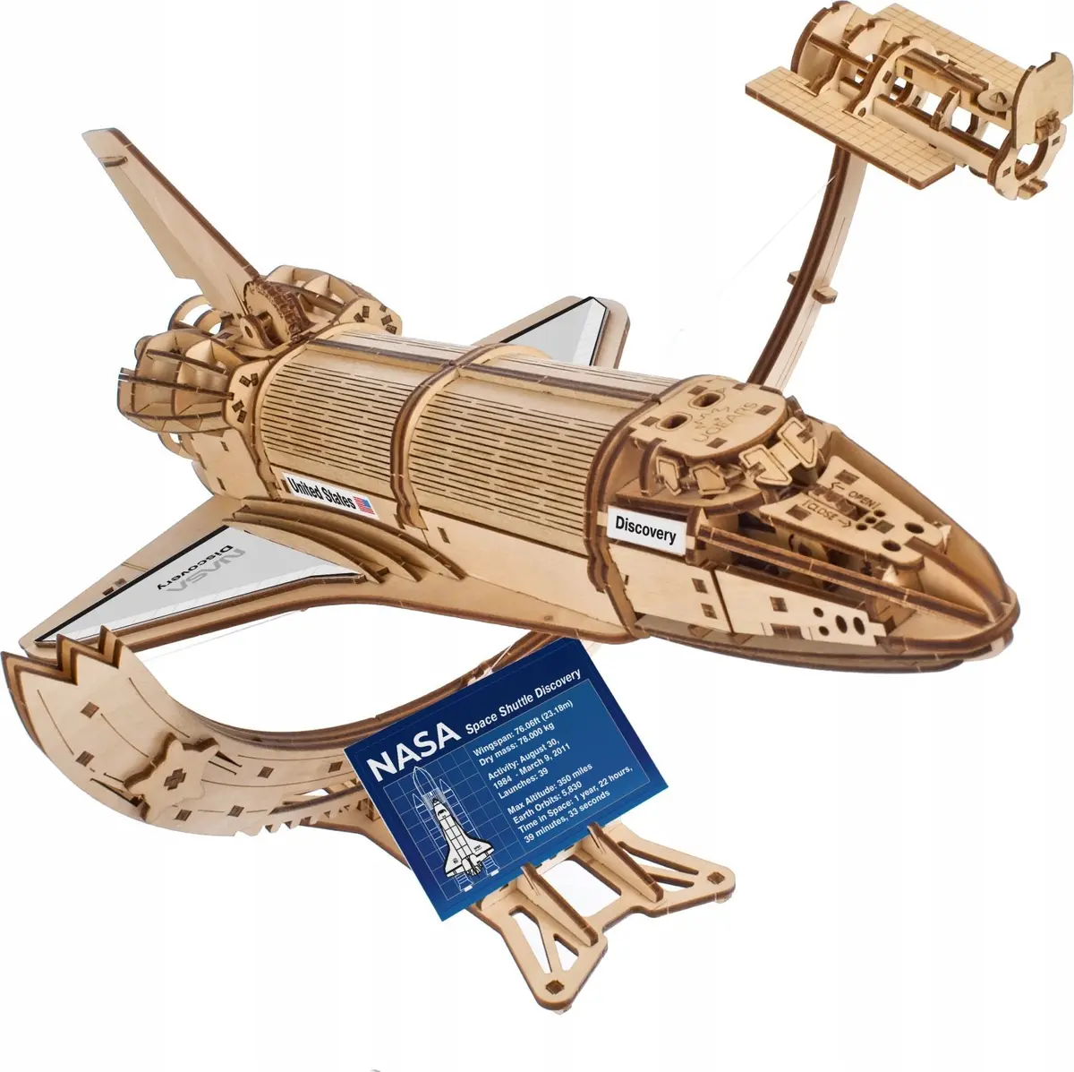 UGEARS UG70227 3D Wooden Mechanical Model Kit Photo 2