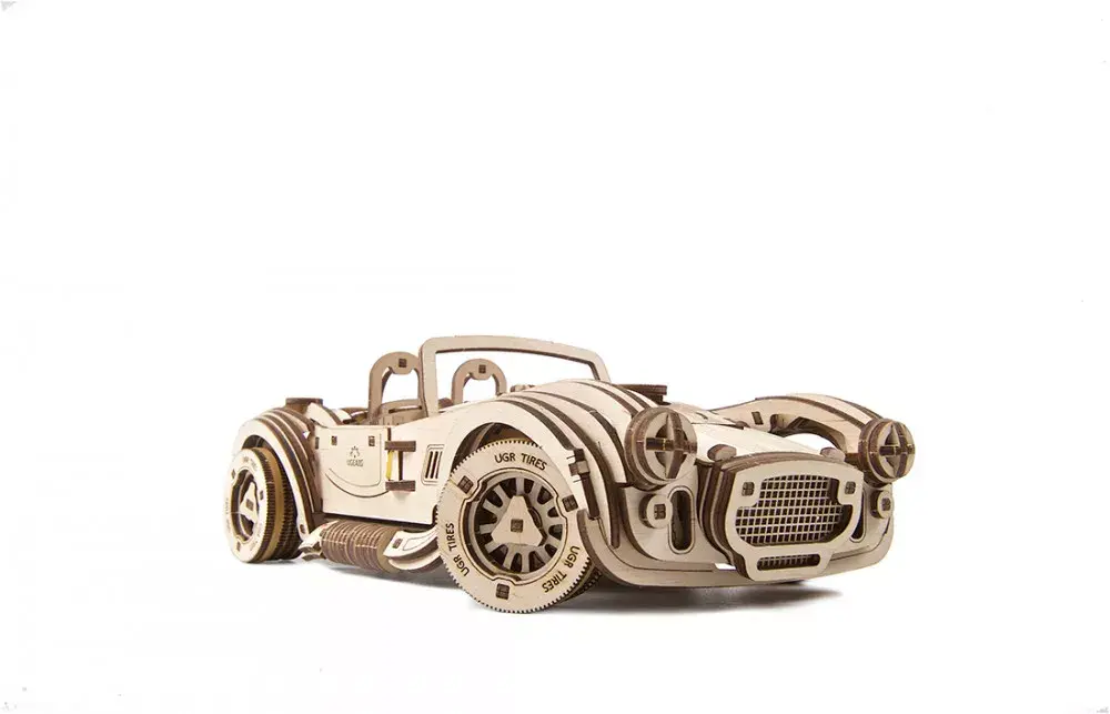 3D Пазл UGears Cobra Racing Car Photo 2