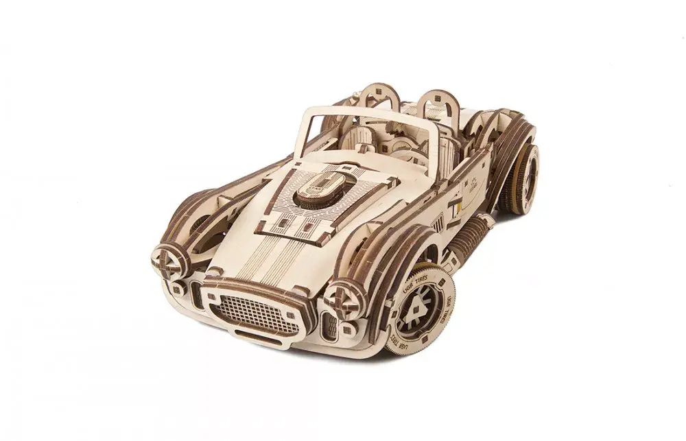 3D Пазл UGears Cobra Racing Car Photo 4