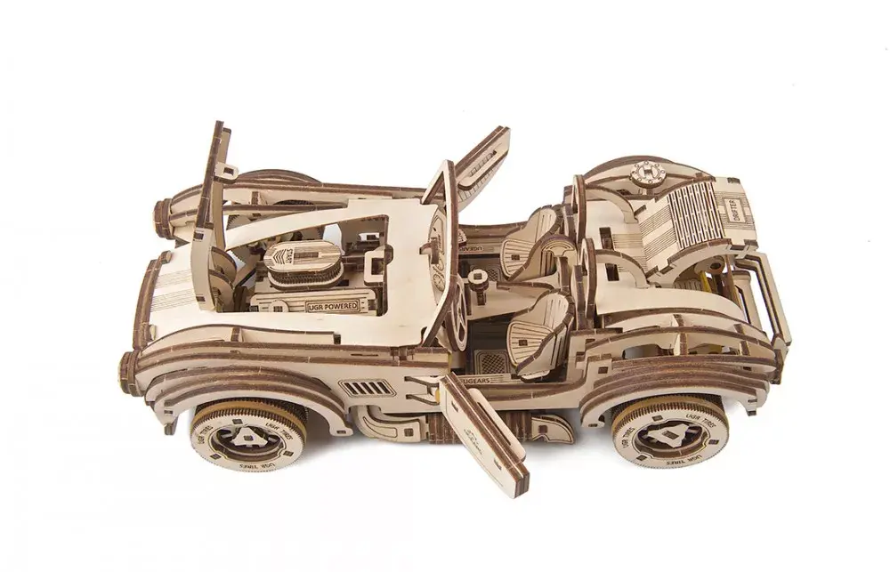3D Пазл UGears Cobra Racing Car Photo 6