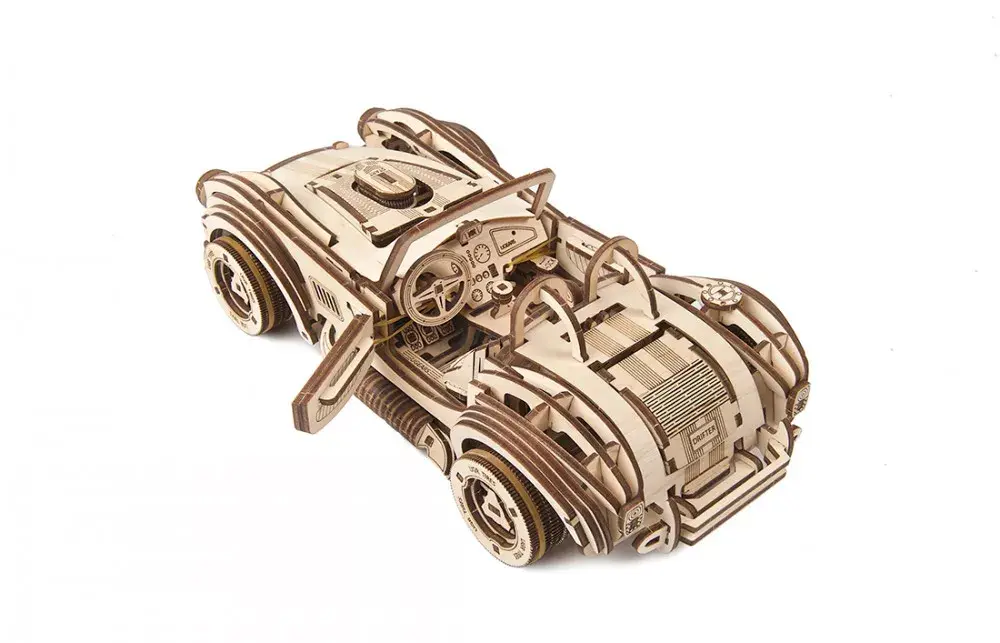 3D Пазл UGears Cobra Racing Car Photo 8
