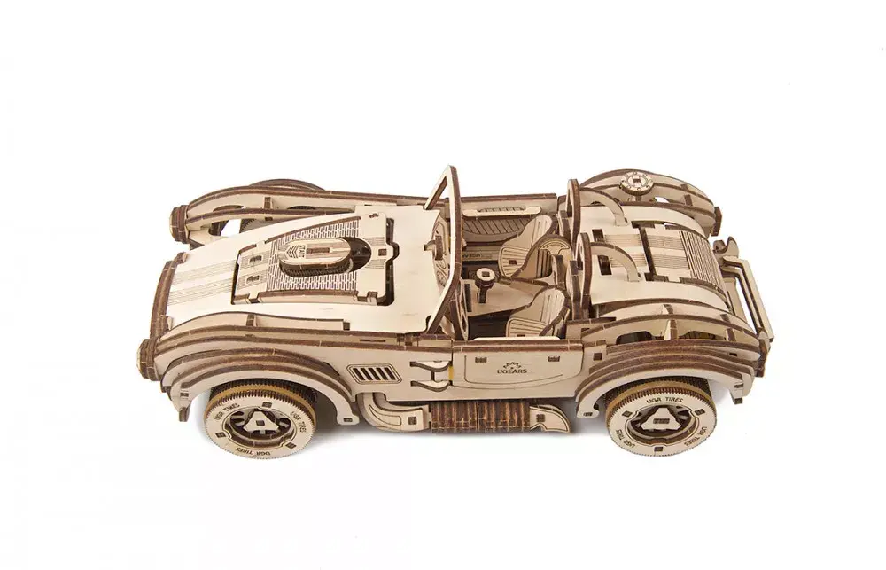3D Пазл UGears Cobra Racing Car Photo 9
