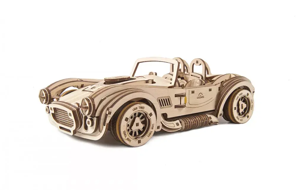 3D Пазл UGears Cobra Racing Car Photo 10