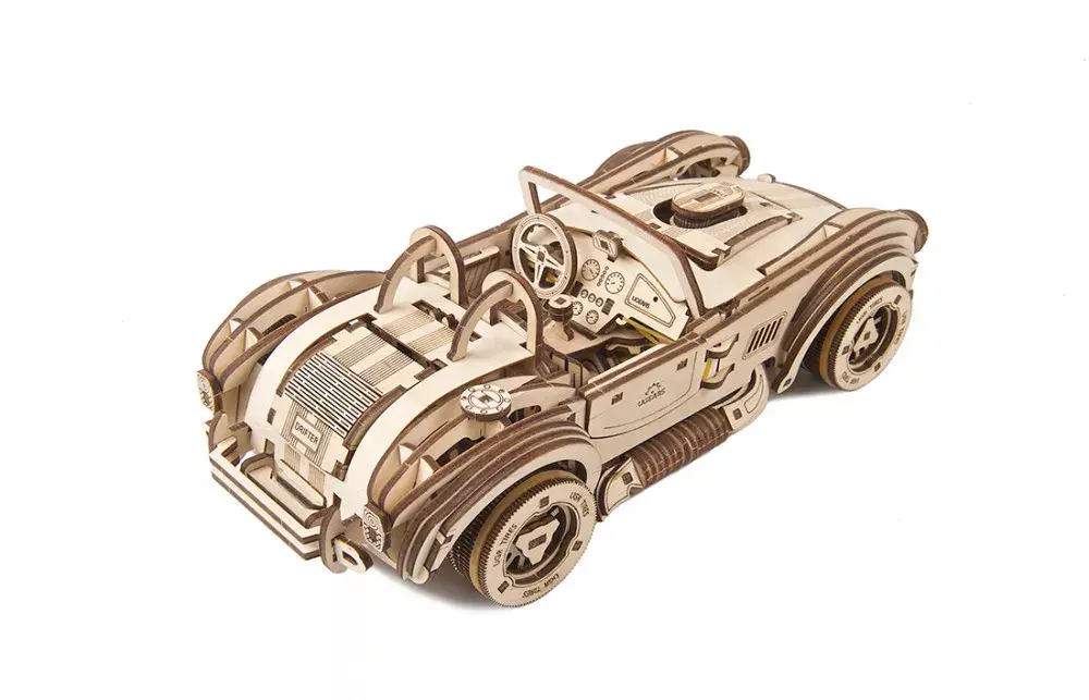 3D Пазл UGears Cobra Racing Car Photo 11