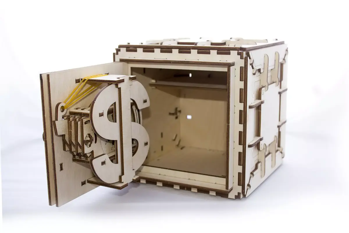 3D puzle UGears Safe Photo 4