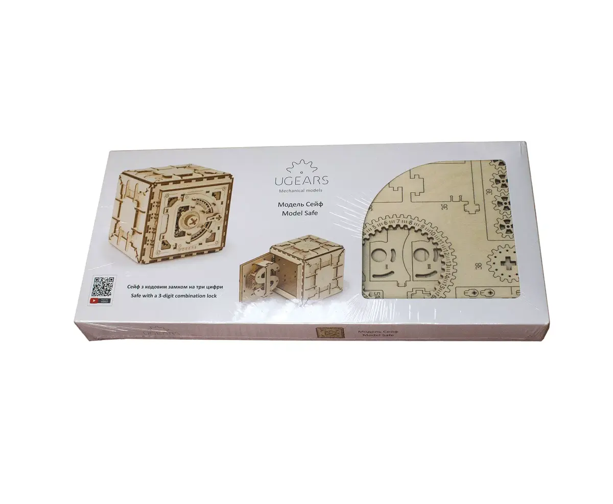 3D puzle UGears Safe Photo 7
