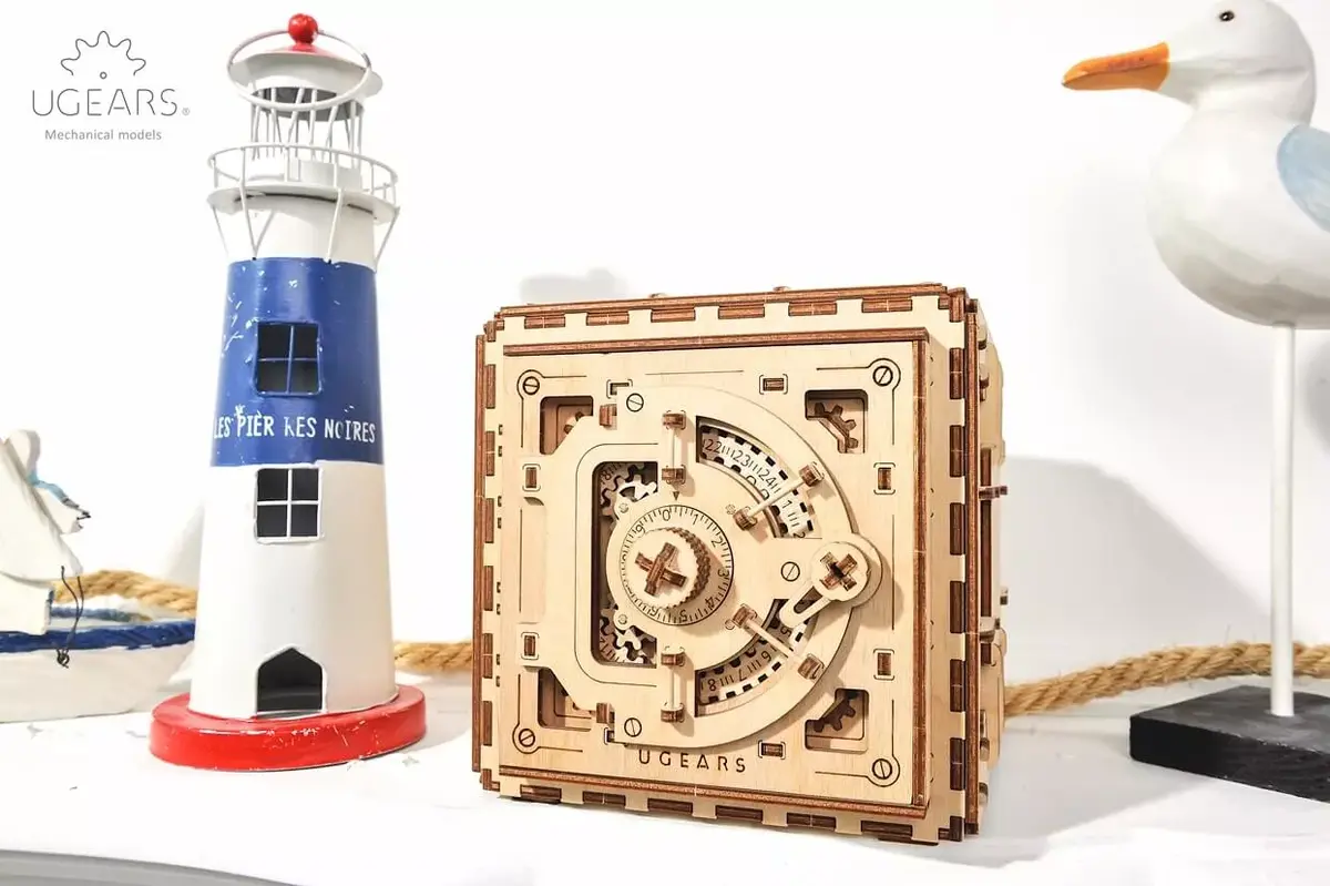 3D puzle UGears Safe Photo 8
