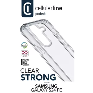 Cellularline CLEARDUOGALS24FET mobile phone case Cover Transparent 17 cm