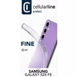 Cover Cellularline Galaxy S24 Fe 17 cm Transparent