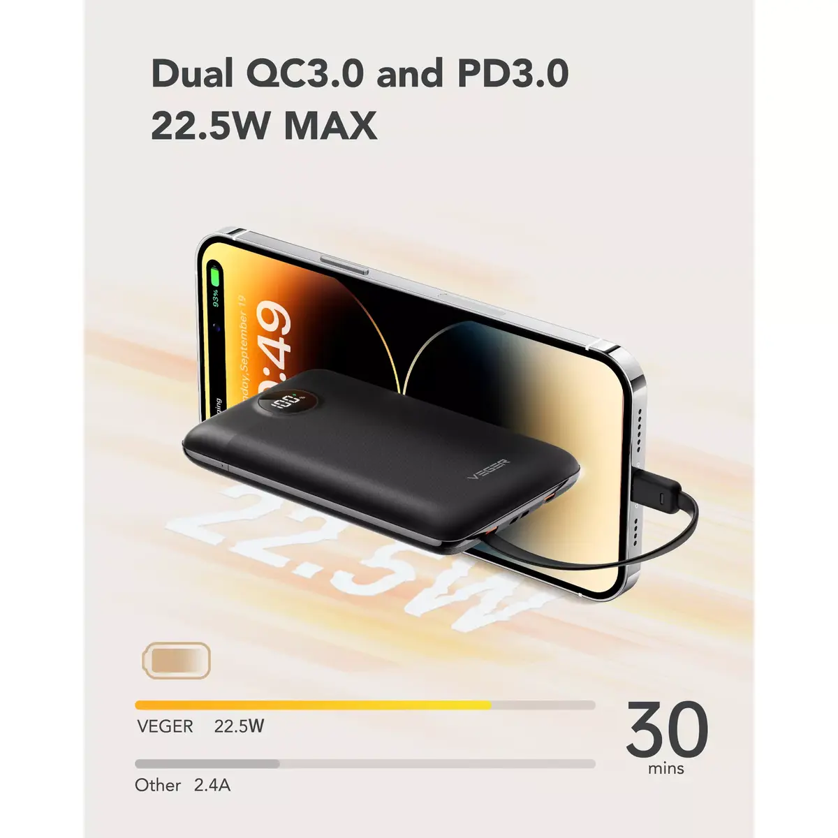 PowerBank VEGER C11 VG-W1170 HOCOACC117 Photo 4