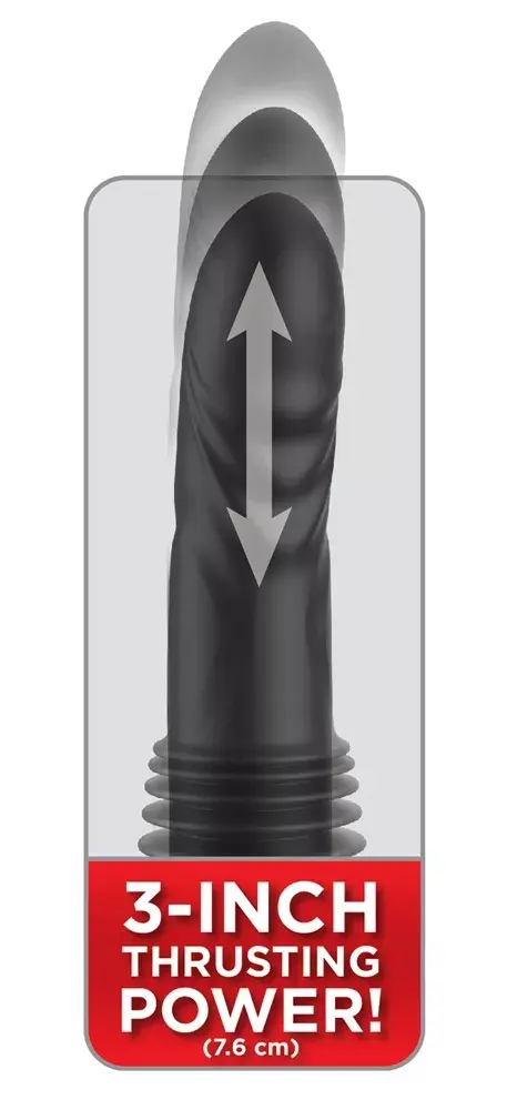 Thrusting vibrator Pipedream Ultimate Silicone Thruster Photo 7