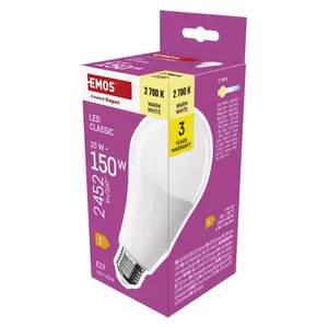 LED bulb EMOS CLS A80 20W 2452 lm E27 warm white
