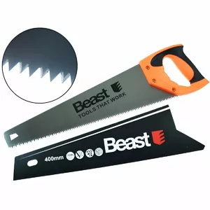 Hand saw Beast 400 mm hardened teeth 7 TPI 1.05 mm blade thickness