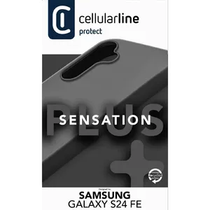 Cellularline Sensation Case for Samsung S24 FE Black