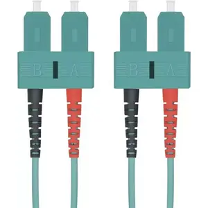Network Cable helos LWL - Patch Cable - SC Multi-Mode - 0.5m - Fiber - Cable - Network