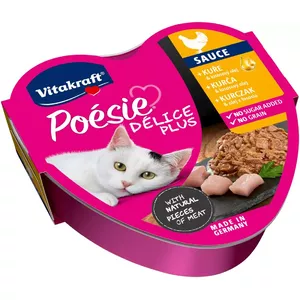 Лакомство для кошек Vitakraft Poesie Delice PLUS с курицей 85 г