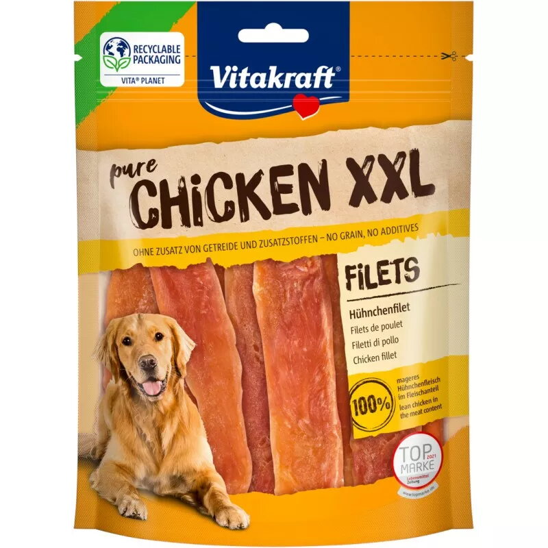 Suņu košļājamā našķe Vitakraft Chicken Fillets