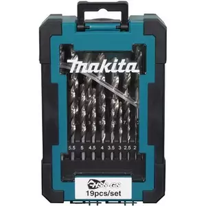 Набор сверл Makita D-78352 HSS-GS, 19 шт., быстрорежущая сталь