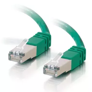Networking cable LOGON SSTP Cat6a RJ-45 RJ-45 0.5 m Green