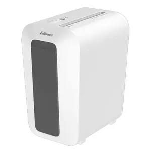 Fellowes LX Series LX65 papīra smalcinātājs Smalcināšana daļiņās Balts