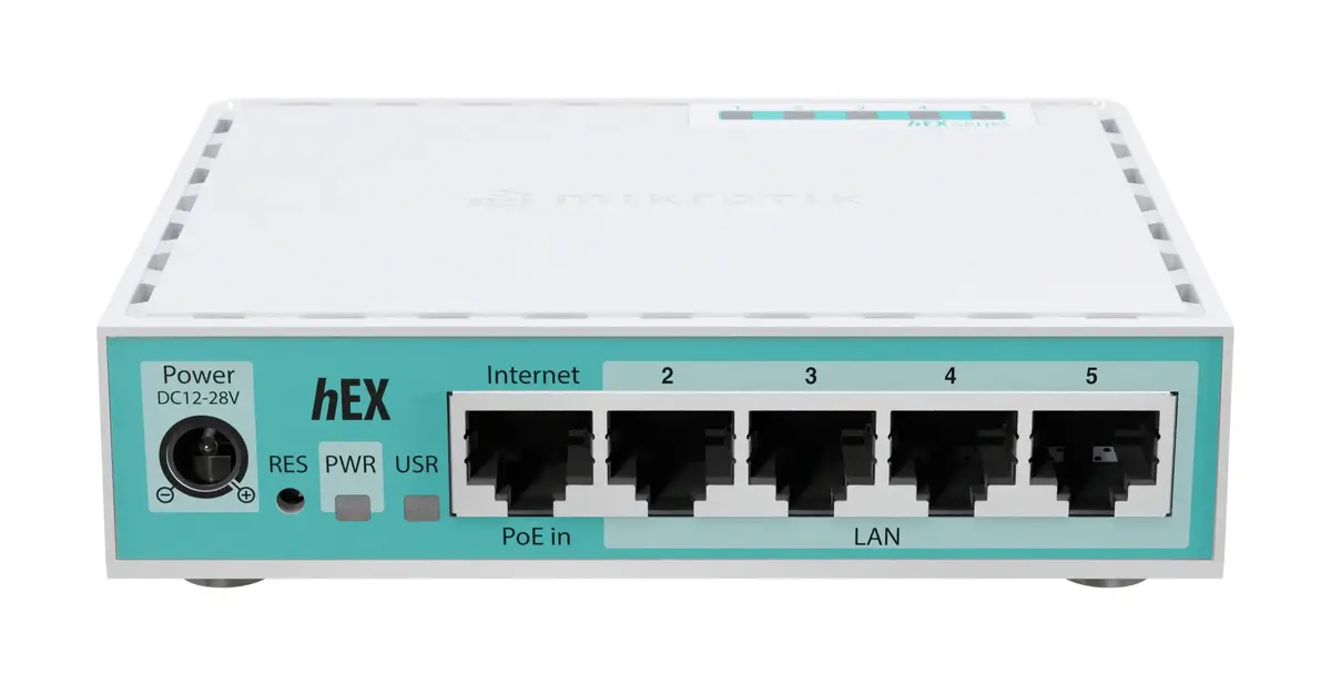 Проводной маршрутизатор Mikrotik hEX Photo 2