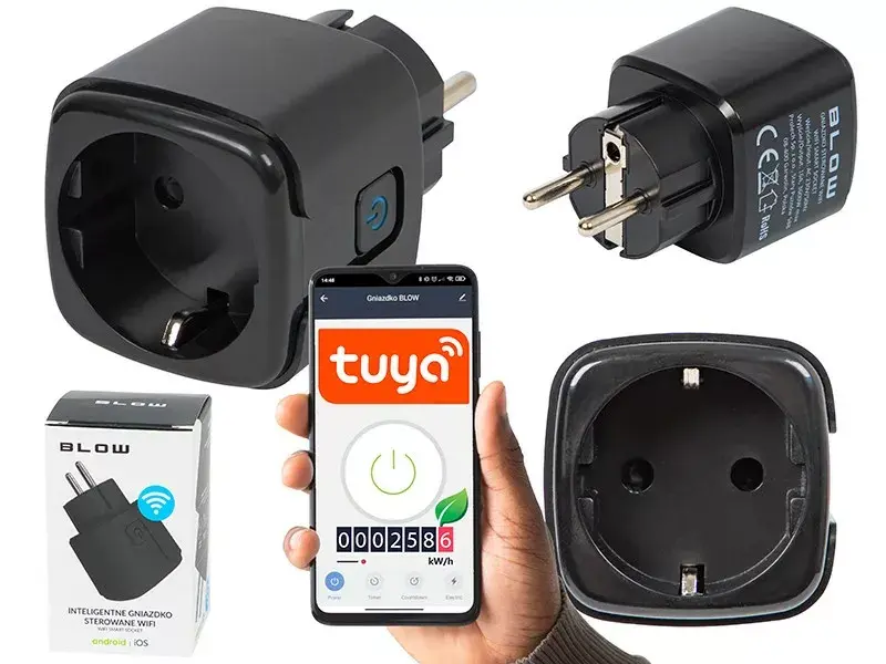 Умная розетка BLOW TUYA V3 WiFi 16A Photo 2