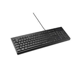 Kensington KB100 EQ Wired Full Size Keyboard USB Membrane QWERTY