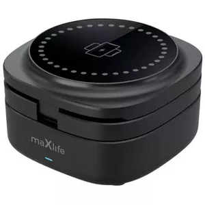 Беспроводное зарядное maxlife MXWC-06 15W 3‑в‑1 Черное — Qi-платформа для телефона, наушников и смарт‑часов