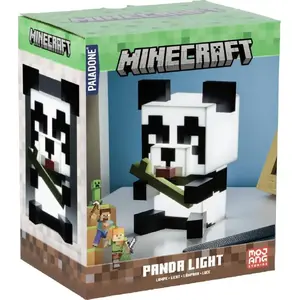 Paladone Minecraft Panda 3D Design Icon Light PP13276MCF – collectible LED decorative lamp