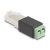 DeLOCK RJ45 plug to Terminal Block Adapter 66604 Photo 2