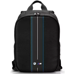 Mugursoma BMW BMBP15COMPVSKL 16" melns neilons ar zilu svītru