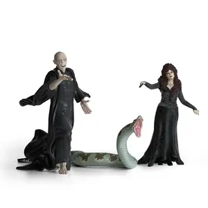 Schleich Фигурки Лорд Волан-де-морт, Нагини и Беллатриса Лестрейндж, тема Гарри Поттер, разноцветный, пластик, от 6 лет