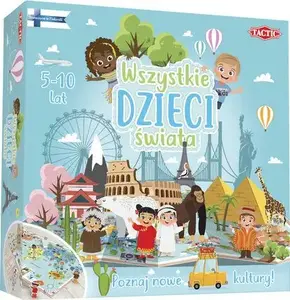 Board game TACTIC Wszystkie Dzieci Świata 58226 – family educational game