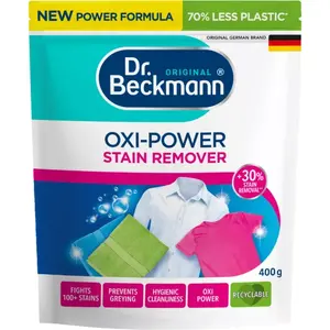 Пятновыводящий порошок dr. beckmann Oxi-Power 400 г, кислородный удалитель пятен