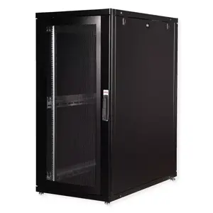 Напольный шкаф ROLINE Pro 26 U 600x1000 черный 1000 кг