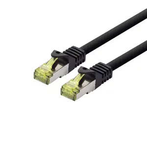Networking Cable LOGON TCR6ASS070BL RJ-45 Cat6a 7m Black