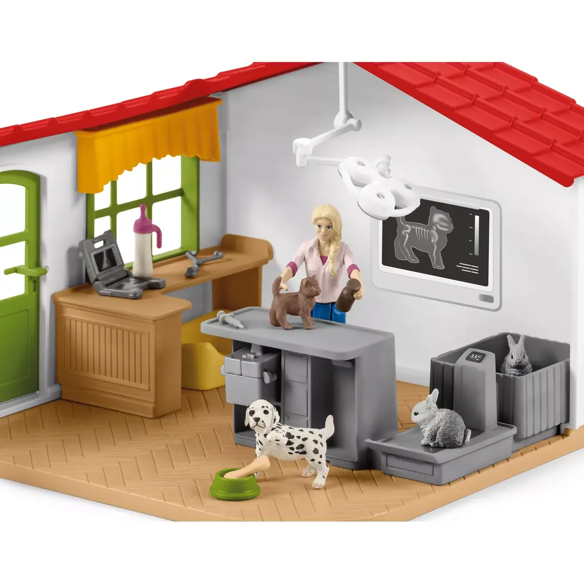 Schleich Veterinarian Practice with Pets 42502 playset Photo 11