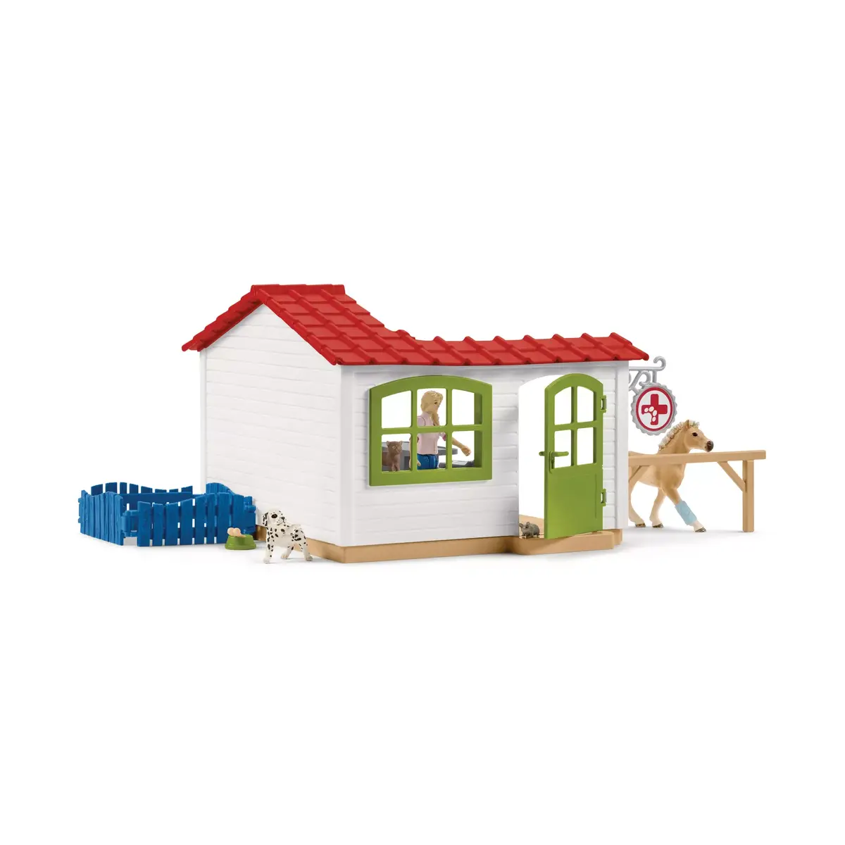 Schleich Veterinarian Practice with Pets 42502 playset Photo 15