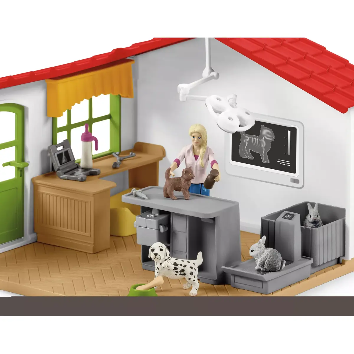 Schleich Veterinarian Practice with Pets 42502 playset Photo 16