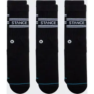 Zeķes Stance Basic Crew 3 pāri — Stance A556D20SRO melnas (L)